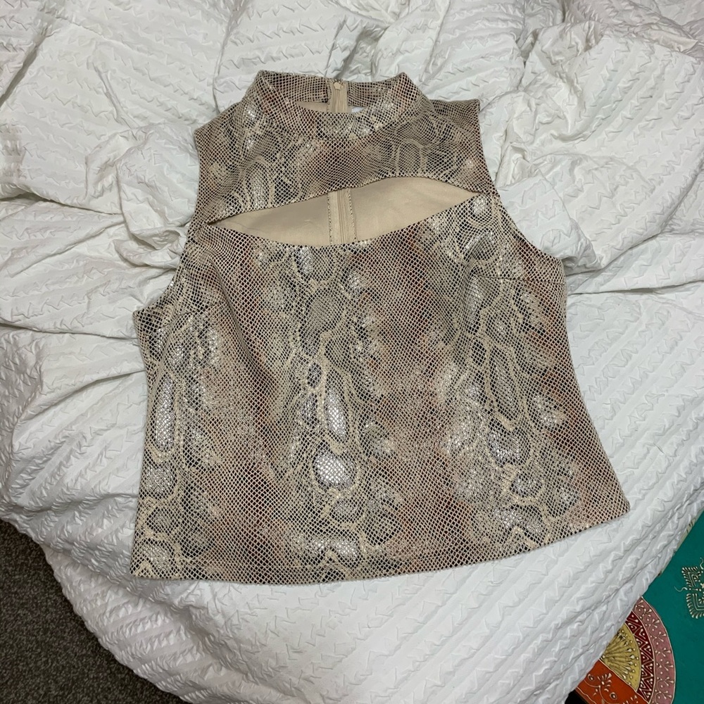 Urban Outfitters Women's Snakeskin Tank